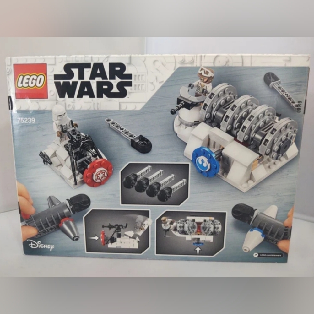 Lego 75239  Star Wars Action Battle Hoth Generator Attack NWT Building Toy Set - Picture 2 of 2